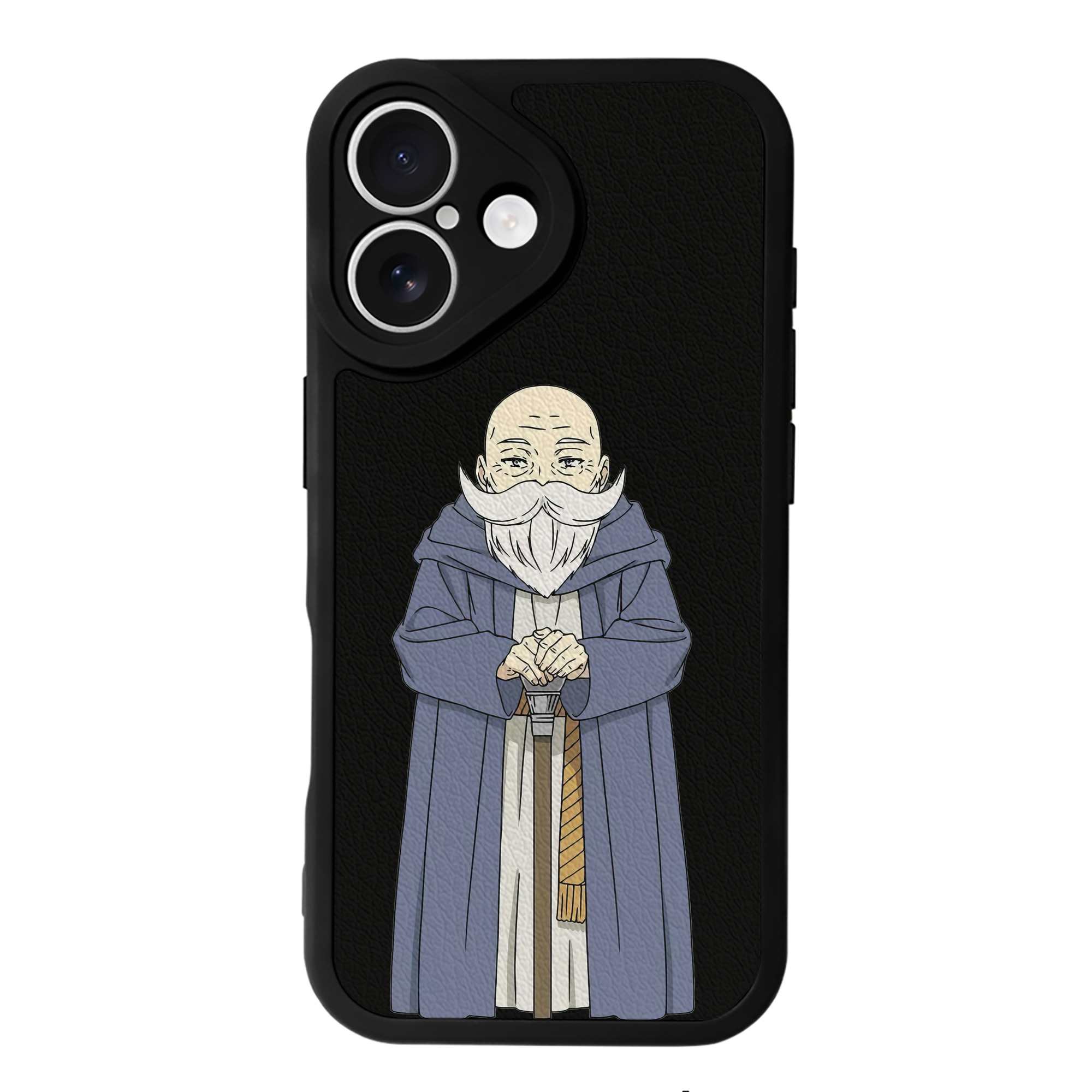 （画像用） 葬送のフリーレン Frieren 【iPhone 16シリーズ対応】シリコンスマホケース（レザー調） 材質：シリコン